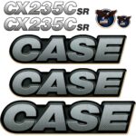 Case CX235C SR Decal Kit