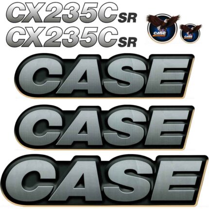 Case CX235C SR Decal Kit