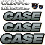 Case CX235C SR Decal Kit