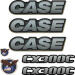 Case CX300C Decal Kit