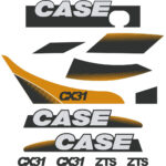 Case CX31 Decal Kit