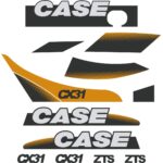 Case CX31 Decal Kit