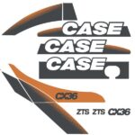 Case CX36 Decal Kit