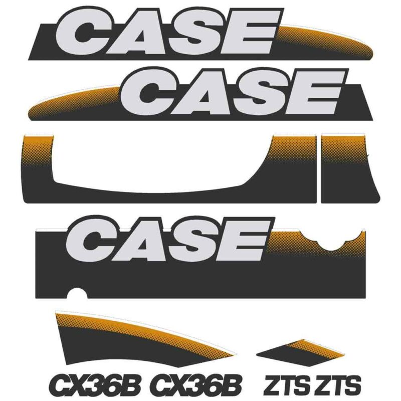 Case CX36B Decal Kit