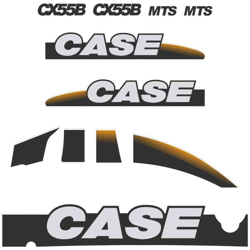 Case CX55B Decal Kit