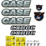 Case CX80C Decal Kit