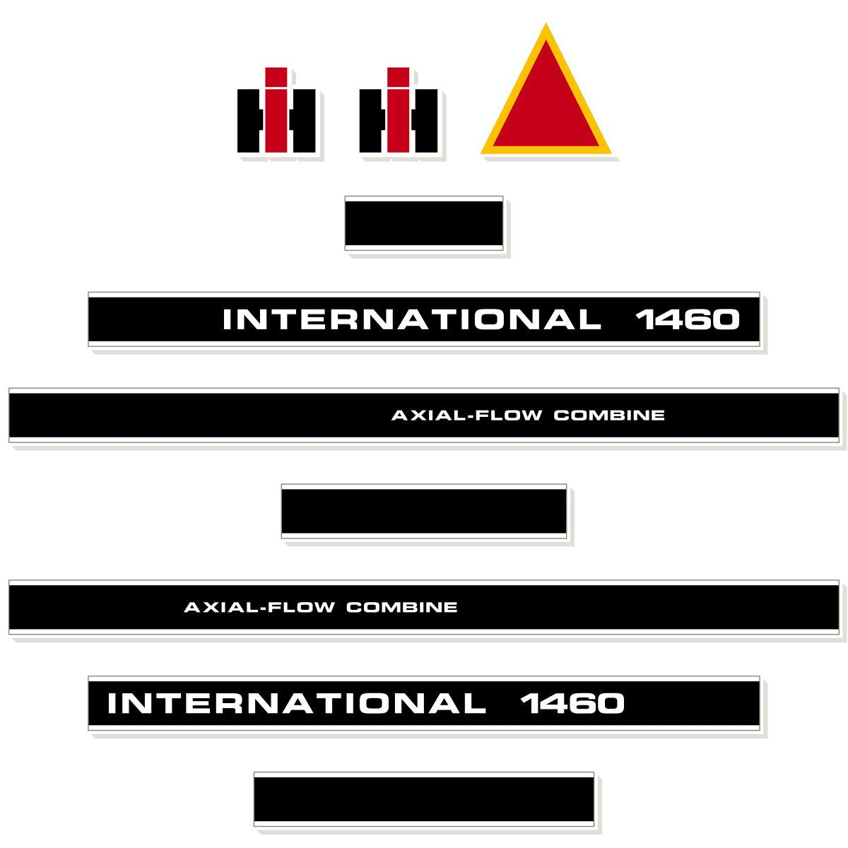 Case International 1460 Decals Case International 1460 Decals