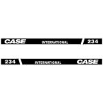 Case International 234 Decal Kit