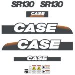 Case SR130 Decals Kit