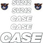 Case SV212 Decal Kit