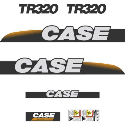 Case TR320 Decal Kit