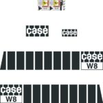 Case W8 Decal Kit