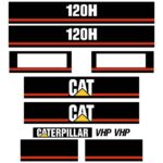 CAT 120H Decal Kit