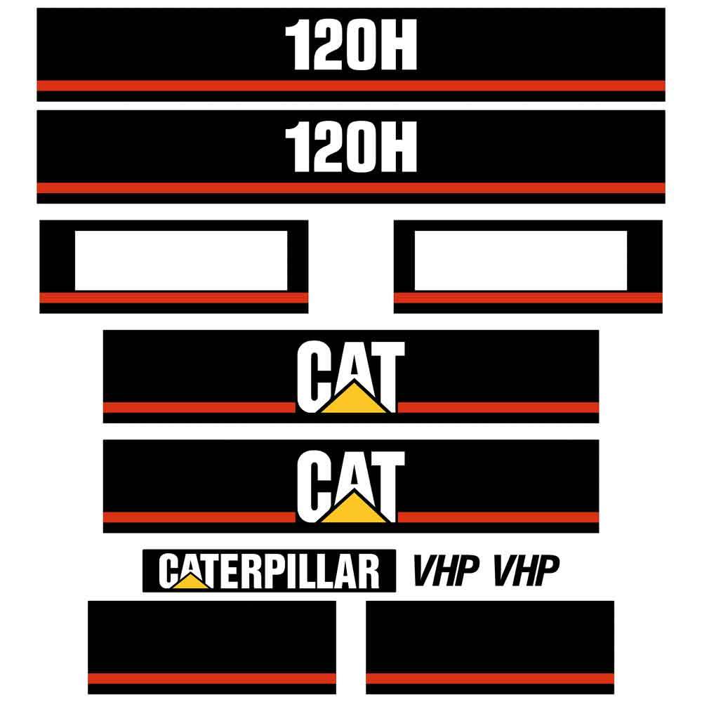 CAT 120H Decal Kit CAT 120H Decal Kit