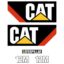 CAT 12M Decal Kit