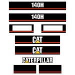 CAT 140H Decal Kit