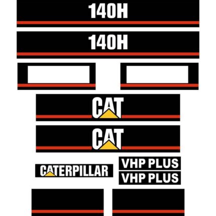 CAT 140H Series 2 VHP Decal Kit
