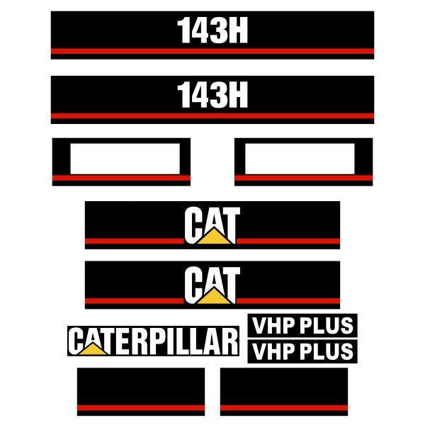 CAT 143H Decal Kit CAT 143H Decal Kit
