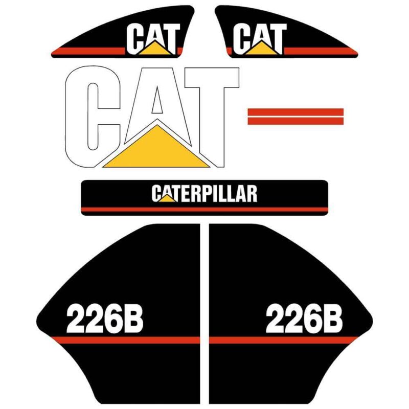 CAT 226B Decal Kit