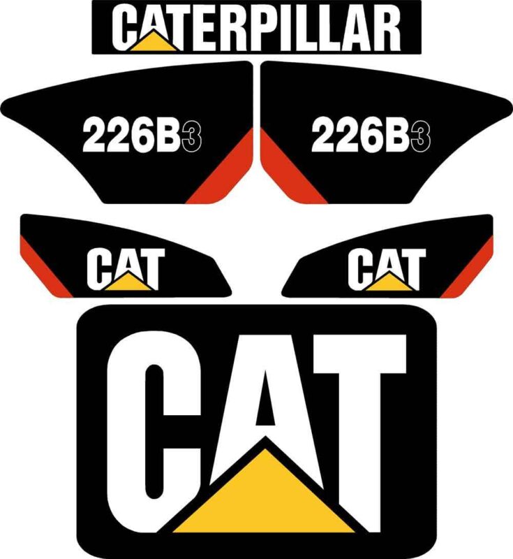 CAT 226B3 Decal Kit
