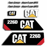 CAT 226D Decal Kit