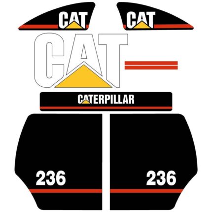 CAT 236 Decal Kit