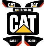 CAT 236B3 Decal Kit