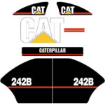 CAT 242B Decal Kit