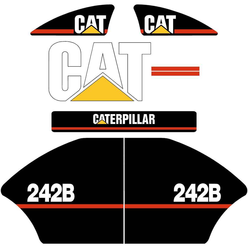 CAT 242B Decal Kit CAT 242B Decal Kit