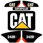 CAT 242B3 Decal Kit