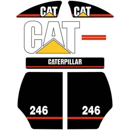 CAT 246 Decal Kit