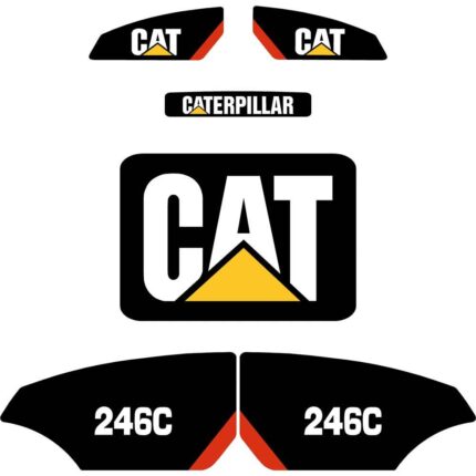 CAT 246C Decal Kit