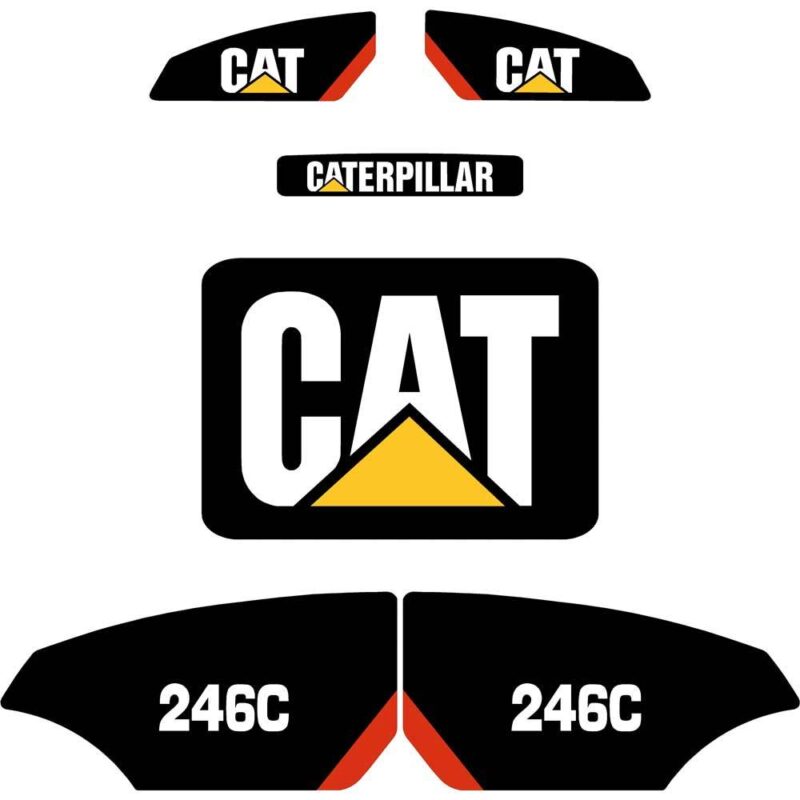 CAT 246C Decal Kit