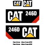Cat 246D Decal Kit
