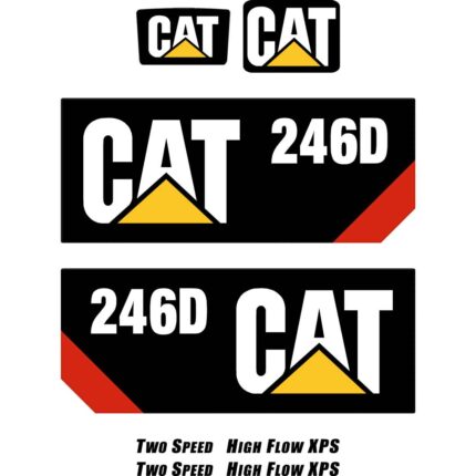 Cat 246D Decal Kit