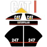 CAT 247 Decal Kit