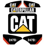 CAT 247B2 Decal Kit