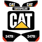 CAT 247B3 Decal Kit
