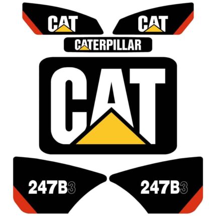 CAT 247B3 Decal Kit