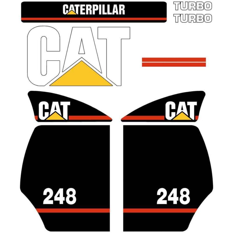 CAT 248 Decal Kit