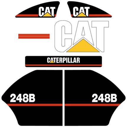CAT 248B Decal Kit