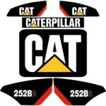 CAT 252B2 Decal Kit