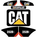 CAT 252B3 Decal Kit