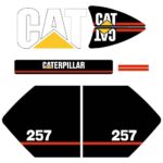 CAT 257 Decal Kit