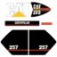 CAT 257 Decal Kit