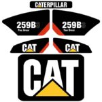 Cat 259B3 Decal Kit