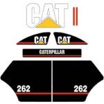 CAT 262 Decal Kit