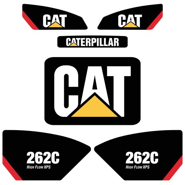 CAT 262C Decal Kit CAT 262C Decal Kit