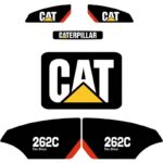 CAT 262C Decal Kit