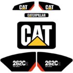 CAT 262C2 Decal Kit